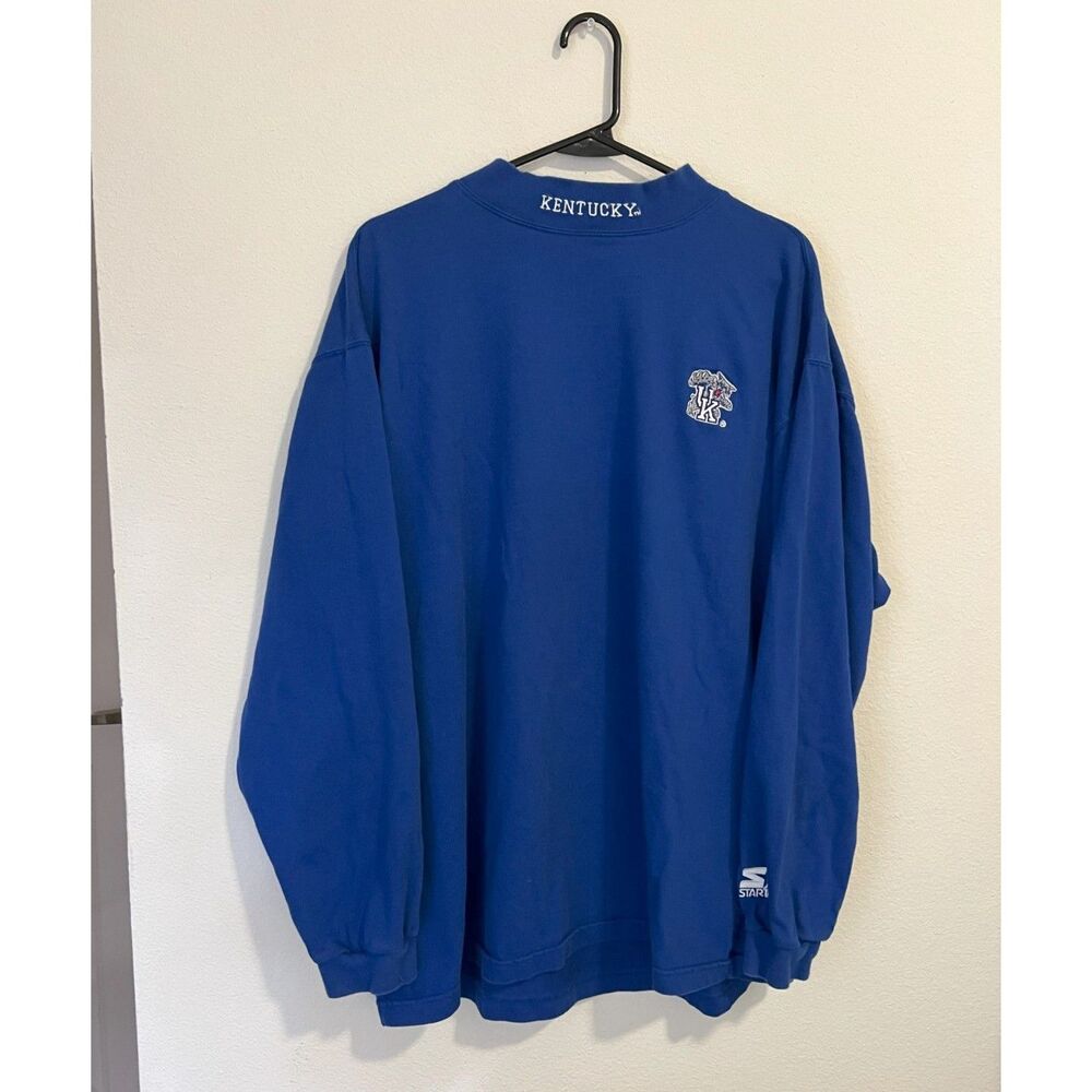 Vintage Starter University of Kentucky Turtleneck Long-Sleeve Shirt - Picture 5 of 7